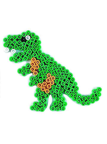 Hama Stiftplatte Dinosaurier für Midi-Bügelperlen in grün