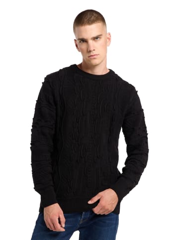 Carlo Colucci Strickpullover Esposini in Schwarz