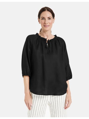 Gerry Weber Bluse 3/4 Arm in Schwarz