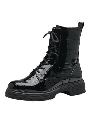 Tamaris Essentials Schnürstiefelette Schwarz