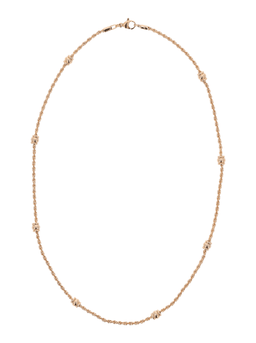faina Women Chain Necklace in Rose Gold