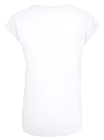 F4NT4STIC T-Shirt Hahnentritt Karo blau in weiß