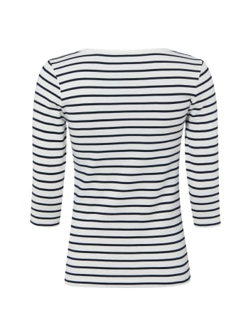 brookshire Shirt in weiß marine - 0027