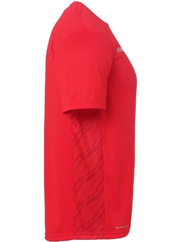 uhlsport  Sportshirt "Progressive 28 Poly Shirt Kurzarm" in Rot