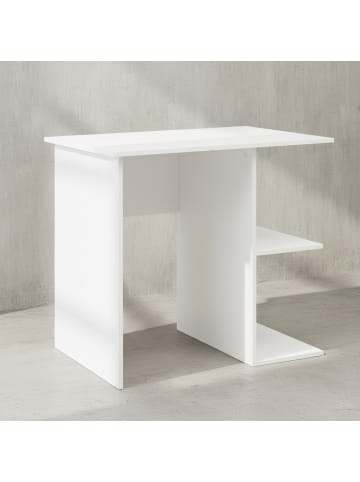 KADIMA DESIGN Computertisch Laptoptisch | Weiß, 82x60x76cm, Bürotisch