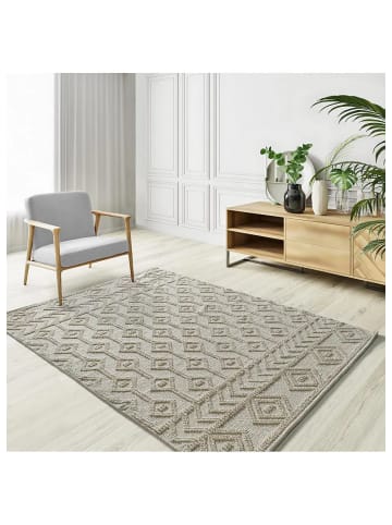 Atticgo Kurzflor-Teppich PAMUK in creme