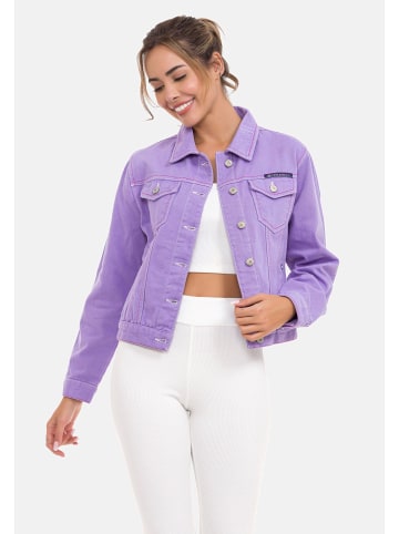 Cipo & Baxx Jeansjacke in LILAC