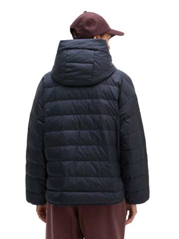 Marc O'Polo Daunen-Steppjacke mit Kapuze relaxed in Martime Blue