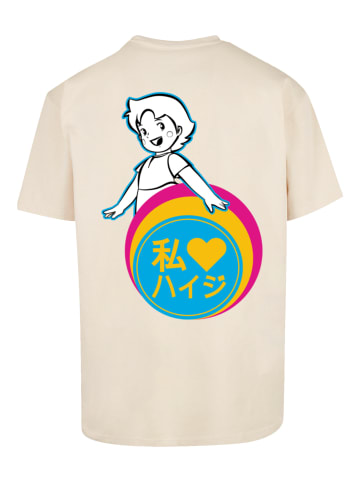 F4NT4STIC Heavy Oversize T-Shirt Heidi Heroes of Childhood in sand