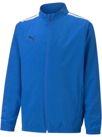 Puma Jacke "TeamLIGA Sideline Jacket Jr" in Blau