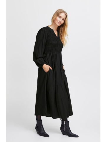 Fransa Maxikleid FRJIO DR 2 20612850 Modisches Kleid in Midi-Länge in schwarz