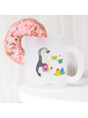Mr. & Mrs. Panda Tasse Pinguin Eier suchen ohne Spruch in Transparent
