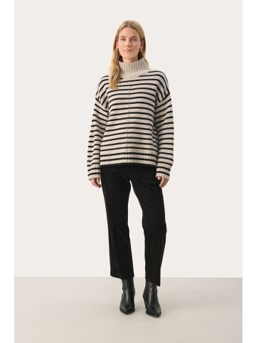 PART TWO Strickpullover LilyePW Relaxed fit in French oak Stripe
