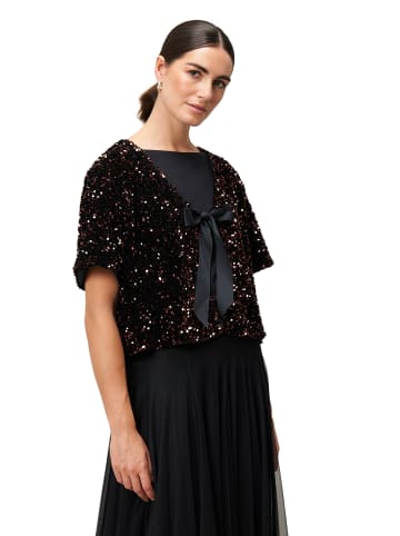 Zero  Blazerjacke mit Pailletten in BlackBrown