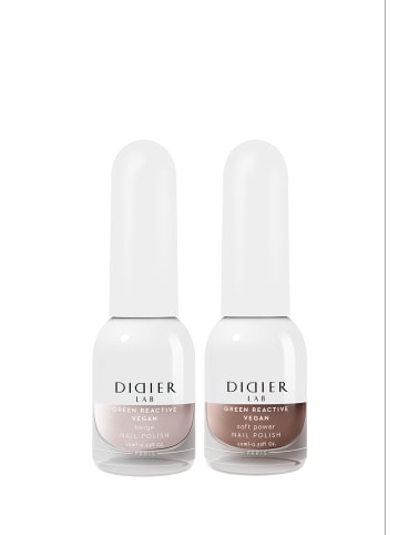 Didier Lab Nagellack SET Vegan in beige & brown