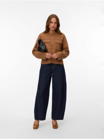 Vero Moda Strickjacke in Cocoa Brown