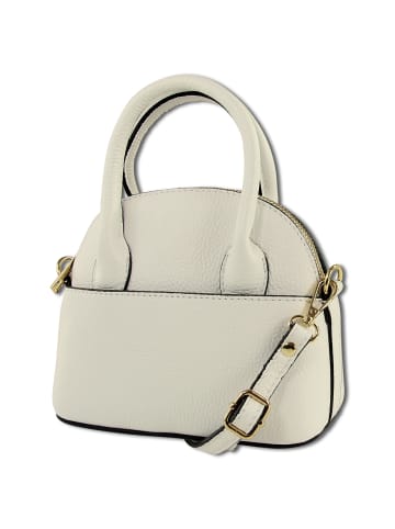 Toscanto Leder Umhängetasche Toscanto Tasche beige ca. 20cm