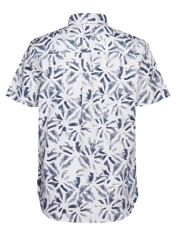 Petrol Industries Allover-Print Shirt Noche in Weiß
