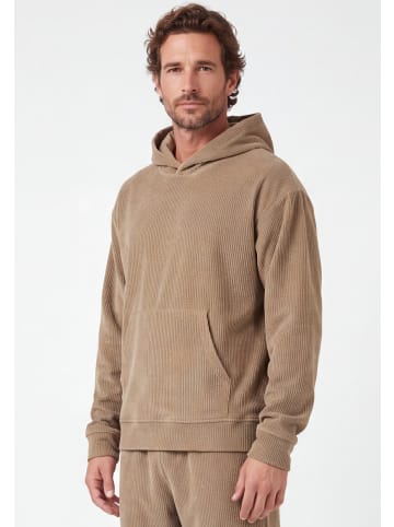 Organication Hoodie HAROON in Brown