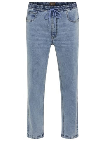 Man's World Schlupfjeans in light blue washed