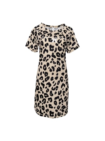 Louis & Louisa Nachthemd "Schmusekatze" in Beige