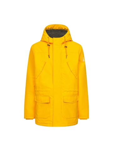 Derbe Winterjacke Festholm in Gelb