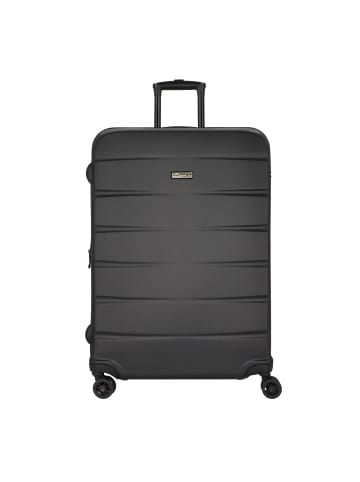 Pack Easy Peru 4 Rollen Trolley L 75 cm in schwarz