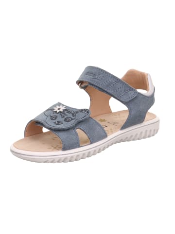 superfit Sandale SPARKLE in Blau/Silber