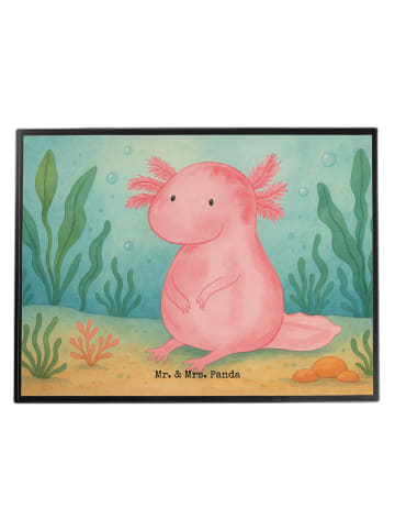 Mr. & Mrs. Panda Schreibunterlage Axolotl Niedlich Design ohne S... in Weiß