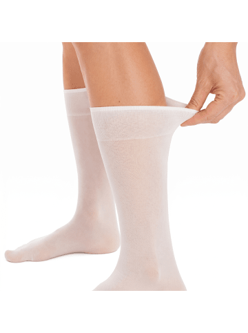 Kisses and Love 6er-Set: Socken in White