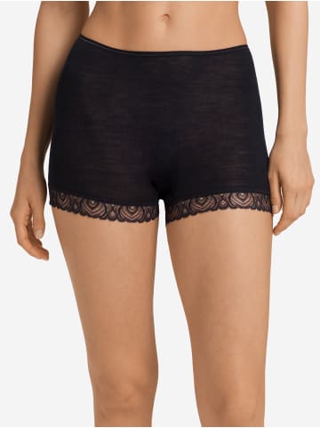 Hanro Panty Woolen Lace in Black