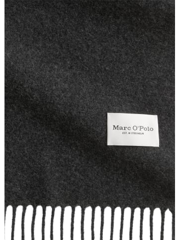 Marc O'Polo Schal mit Fransen in night grey melange