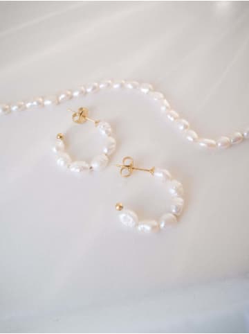 PURELEI Ohrringe Organic Pearl in Gold