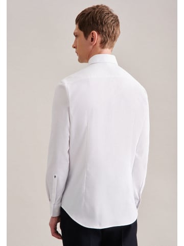 Seidensticker Performance-Hemd Slim in Weiß