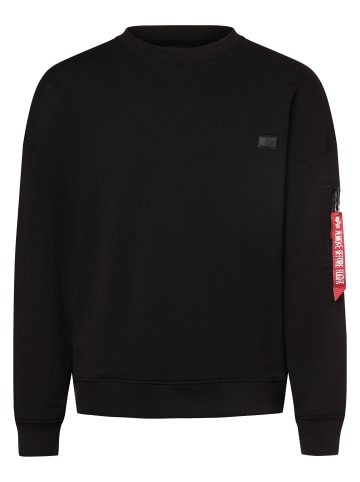 Alpha Industries Sweatshirt in schwarz