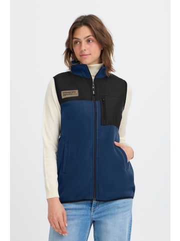 Oxmo Fleeceweste OXNETE FLEECE VEST in Blau