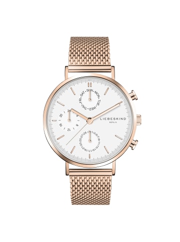 LIEBESKIND BERLIN Uhr Armbanduhr in Roségold