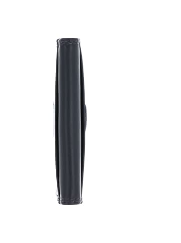 Golden Head Polo Kreditkartenetui RFID Schutz Leder 8 cm in marineblau