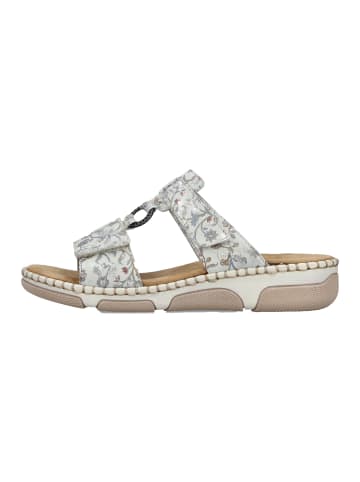 rieker Pantoletten Comfort in Hellgrau