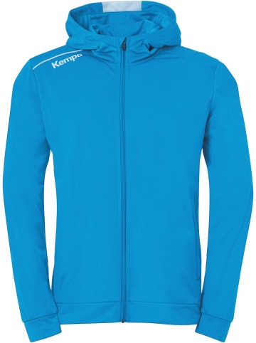 Kempa Trainingsjacke "Player Hood Jacket" in Blau