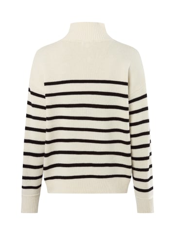 Marie Lund Pullover in ecru schwarz - 0002