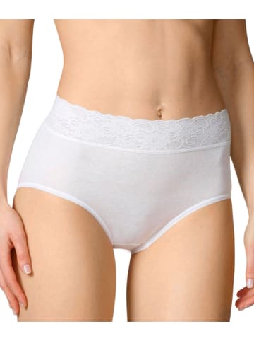 Calida Maxislip Lycraspitze in Weiß