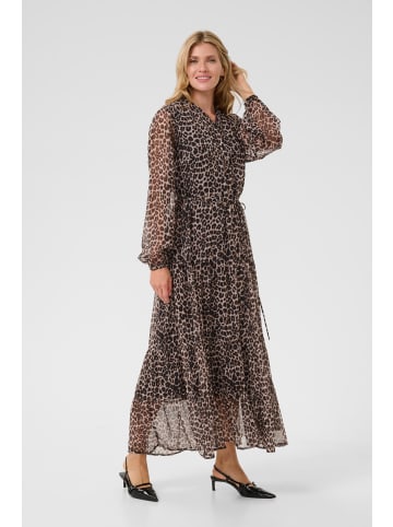 Cream Kleid CRYuna A-shape in Natrual Animal Spots