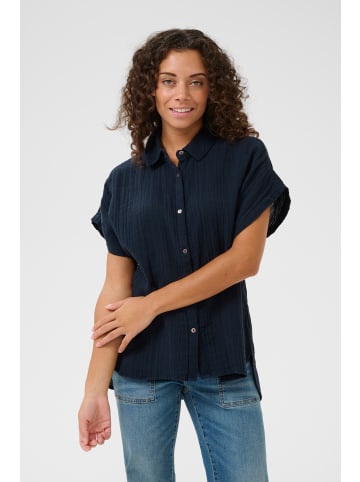 CULTURE Hemd kurzarm CUmyra Oversize fit in Salute