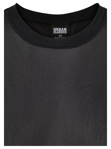 Urban Classics Mesh Tees in black