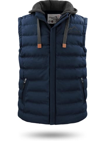 Normani Outdoor Sports Herren Winter-Steppweste Nanaimo in Navy