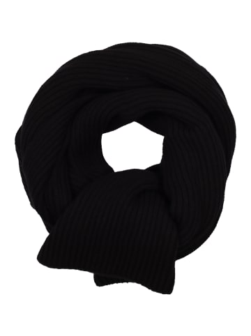 CASAMODA Schal und Mütze in Schwarz