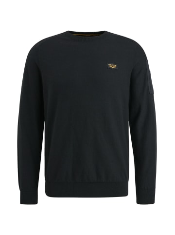 PME Legend Pullover R-NECK AMERICAN CLASSIC SINGLE JERSEY KNIT in Schwarz