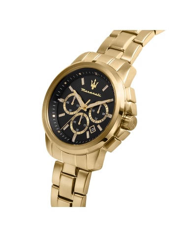 Maserati Chronograph-Armbanduhr Maserati Successo in gold groß (ca. 52x44mm)