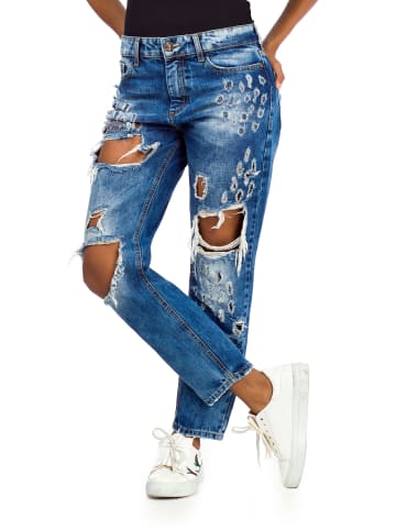 Cipo & Baxx Jeanshose in Blue